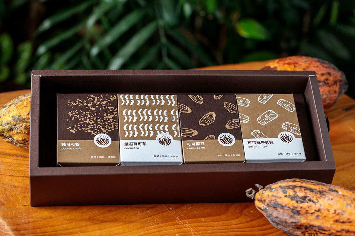 Cacao product gift sets